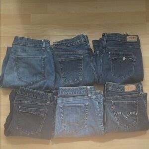 Y2K BUNDLE LOW TO MID RISE JEANS